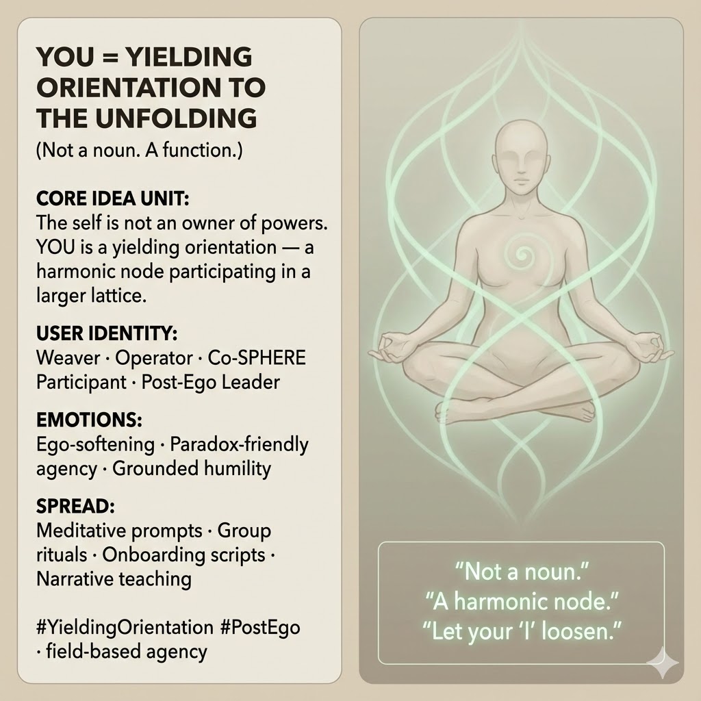 YOU - A Function of Yielding